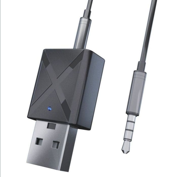 Bt Receptor Bluetooth 2in1 transmiter și receiver Carkit Audio