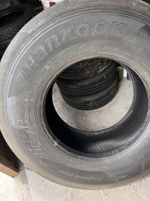 2 anvelope NOI 385/65/22.5 , Hankook , 15 mm !