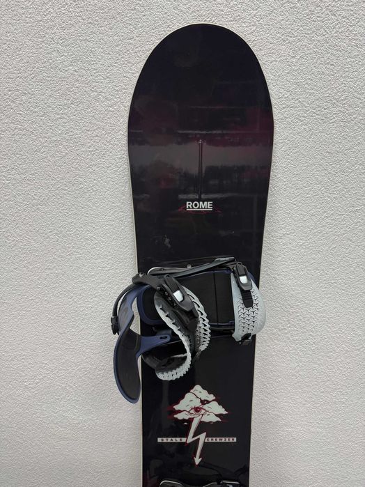 placa snowboard rome stale crewzer L154cm