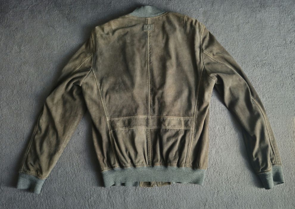 Мъжки кожен бомбър MILESTONE (M) 150€