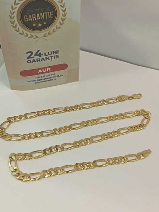 (AG41) Lant aur, 14K b3991.43 Certificat de garantie Ridicare din agentie