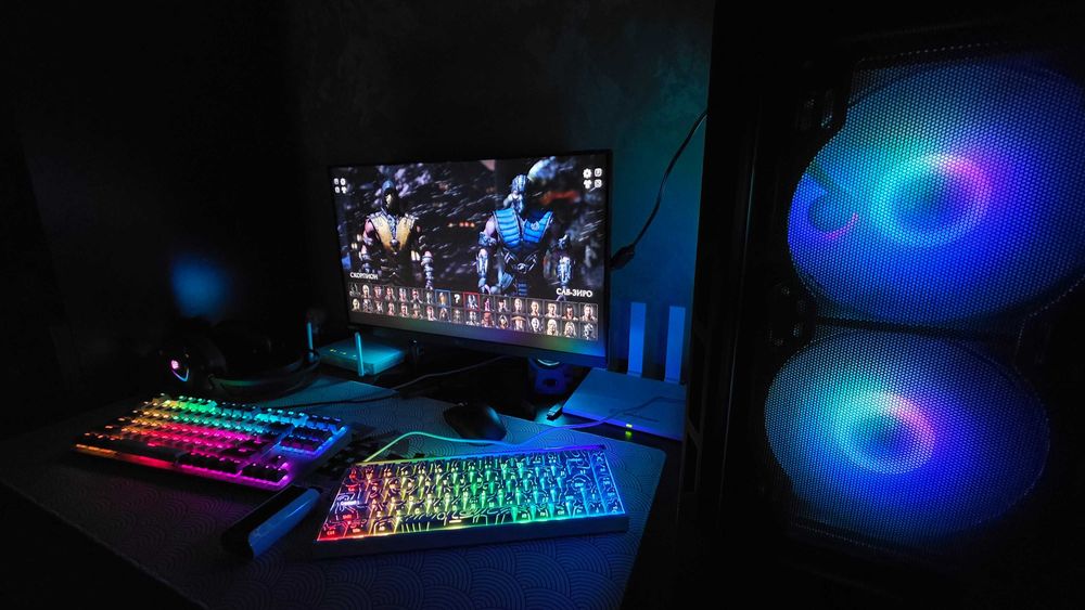 Продам игровой ПК R5 7500f, RTX5060, 32ОЗУ