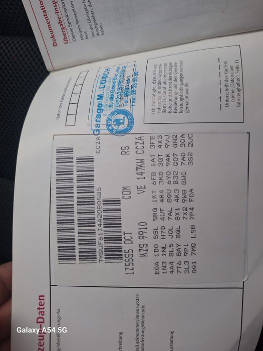 Dezmembrez Skoda Octavia VRS 2 facelift motor 2.0 tsi CCZA 200 cp 9910