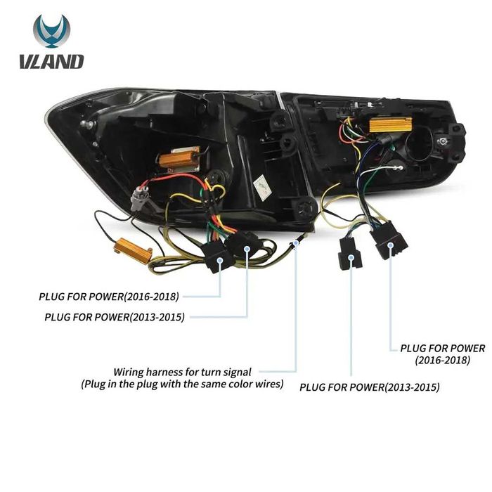 Stopuri Led BMW F30 Semnalizare Dinamica LCI Look VLAND