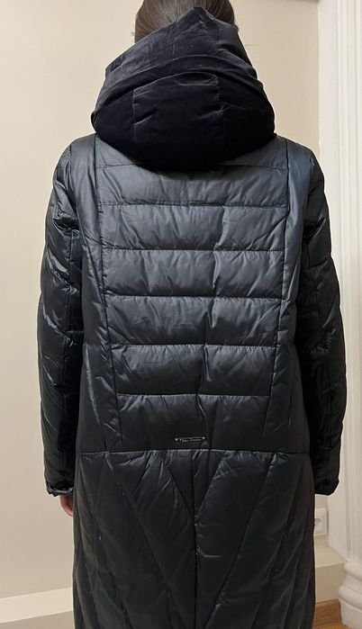 Длинное куртка-пальто