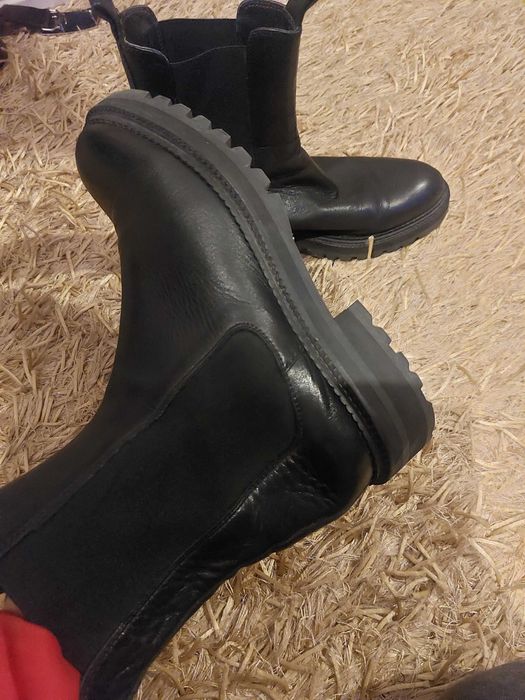 Дамски боти ест.кожа