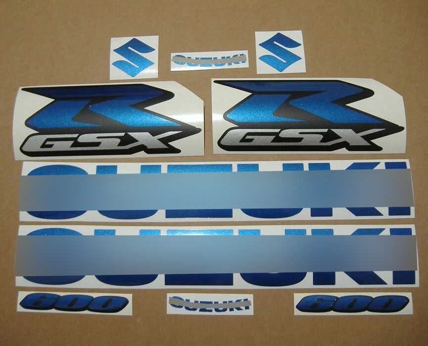 Стикери Сузуки 600 различни цветове GSXR Suzuki лепенки гсхр емблеми