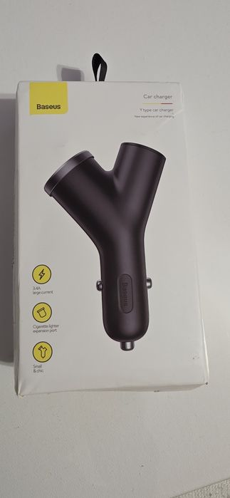 BASEUS Splitter brichetă auto 40W NOU