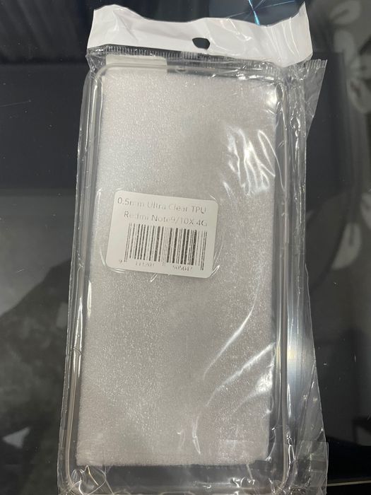 Силиконов гръб NORDIC, Xiaomi Redmi Note 9S/Note 9 Pro Прозрачен