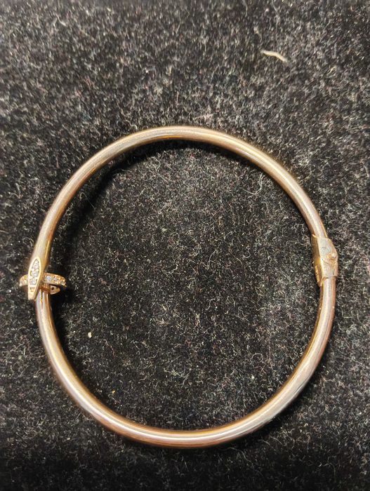 Золотой браслет Гвоздь