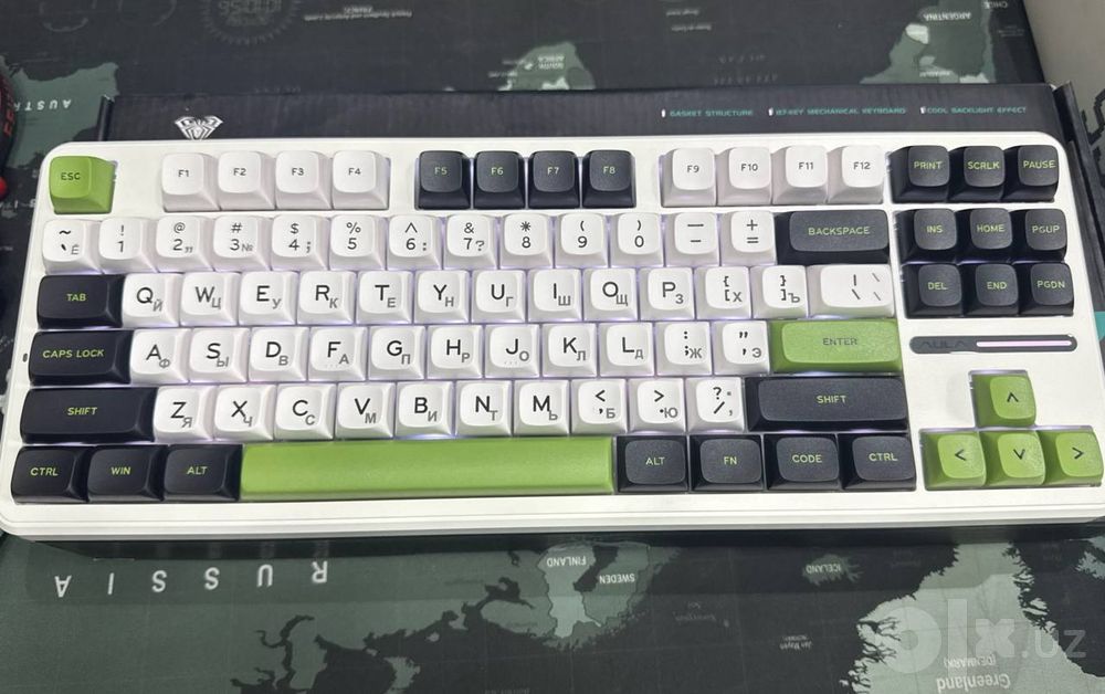 Периферийное устройство AULA F87 PRO, Type-C, 2.4G и BT