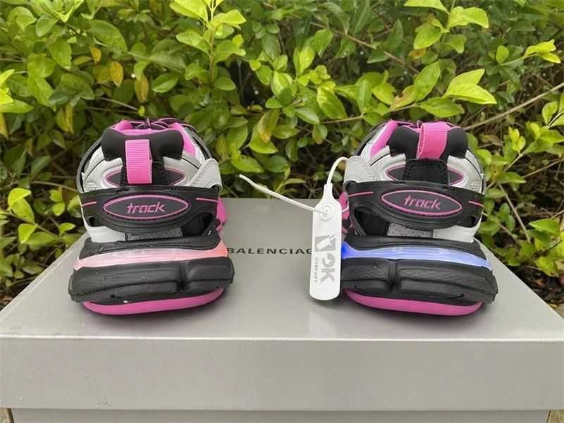 Balenciaga Track Sneaker "White/Black/Pink"