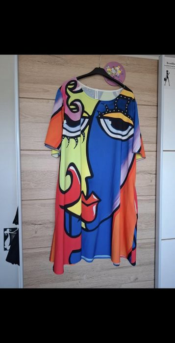 Rochie colorată de vară