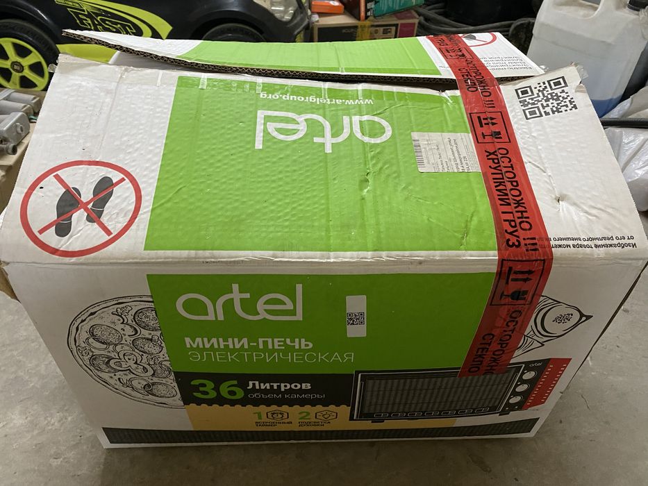 Настольная Электропечь Artel белая