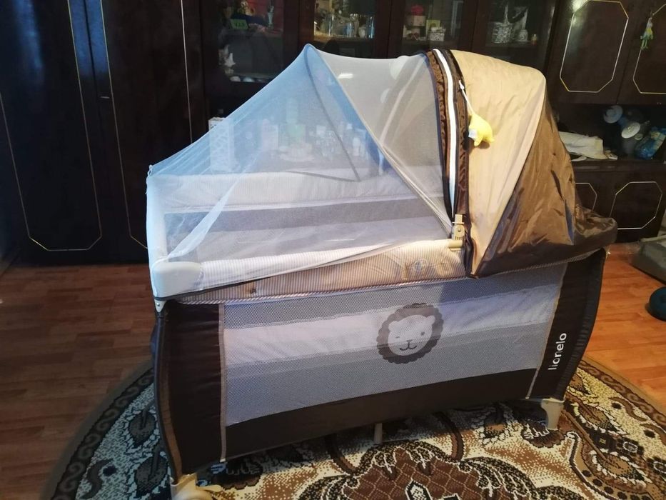 Pătuț bebe +Cadou Perne pentru protecție