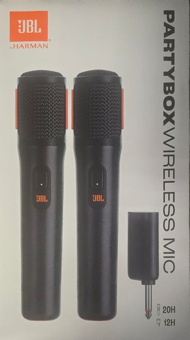 Безжичен микрофон JBL Partybox Wireless Microphone Set