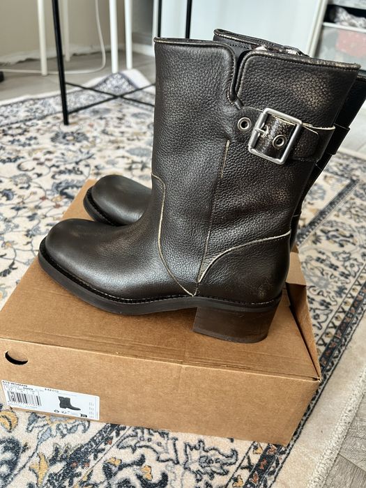 Кожаные ботинки, Mango