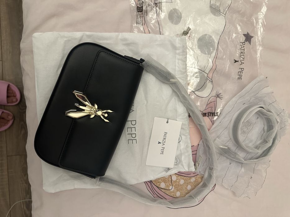 Нова чанта от естествена чанта Patrizia pepe