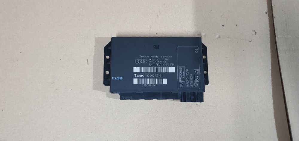 Modul calculator confort audi a4 b6 audi a4 b7 2001 - 2007 8E0959433CH