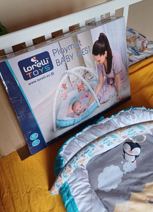 Бебешка активна гимнастика и гнездо -2в1, Lorelli