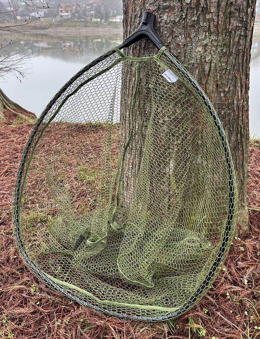 Риболовен кеп с гумирана мрежа