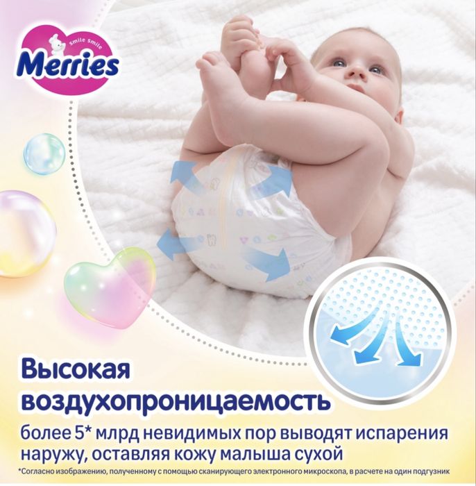 Детский подгузник Merries