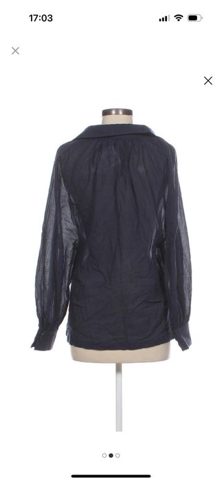 Тъмно синя риза Massimo Dutti