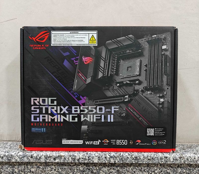 Материнская плата Asus ROG Strix B550-F Gaming WiFi II DDR4 AM4 ATX