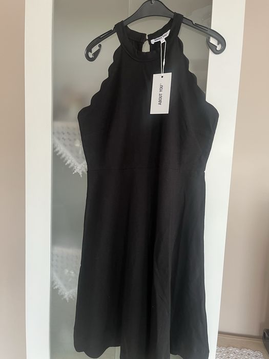 черна къса рокля всякакви номера от XS до XL