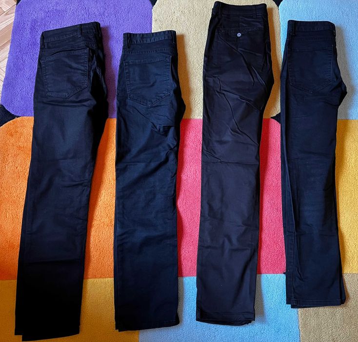 Блузи, анцузи, черни дънки, ризи - момче тийн запазени