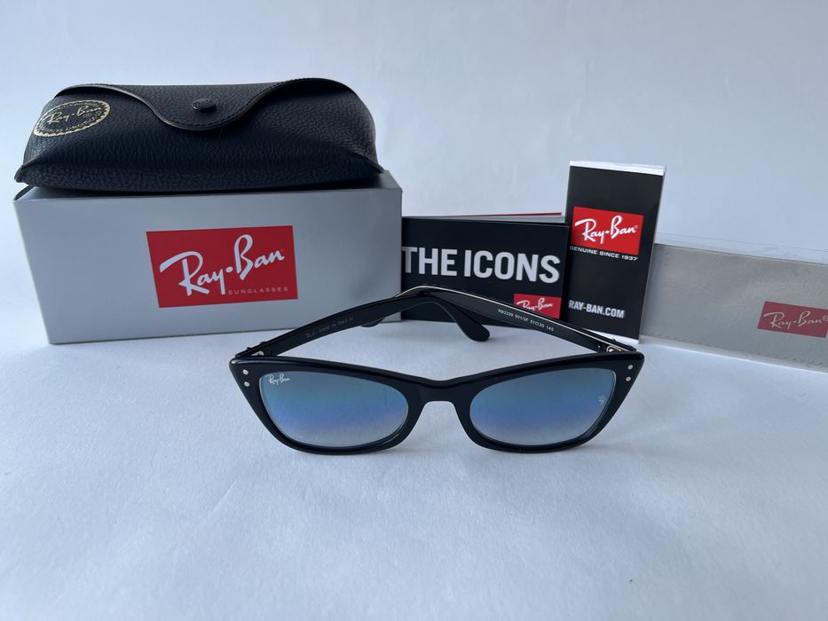 Ochelari de soare RAY BAN 2299 Lady Burbank Noi