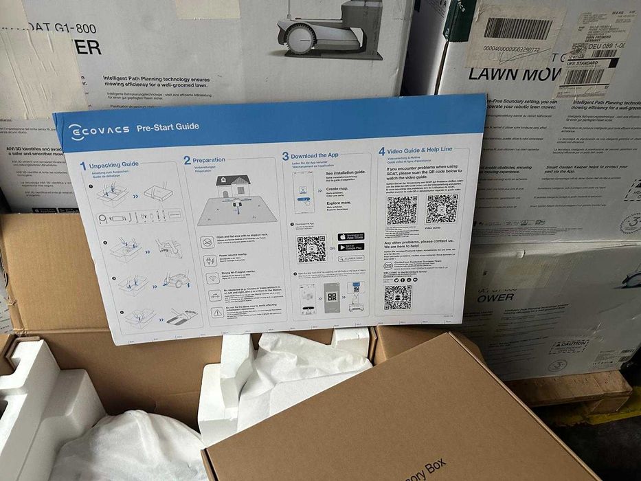 Ecovacs GOAT G1-800 Косачка робот НОВА!!!