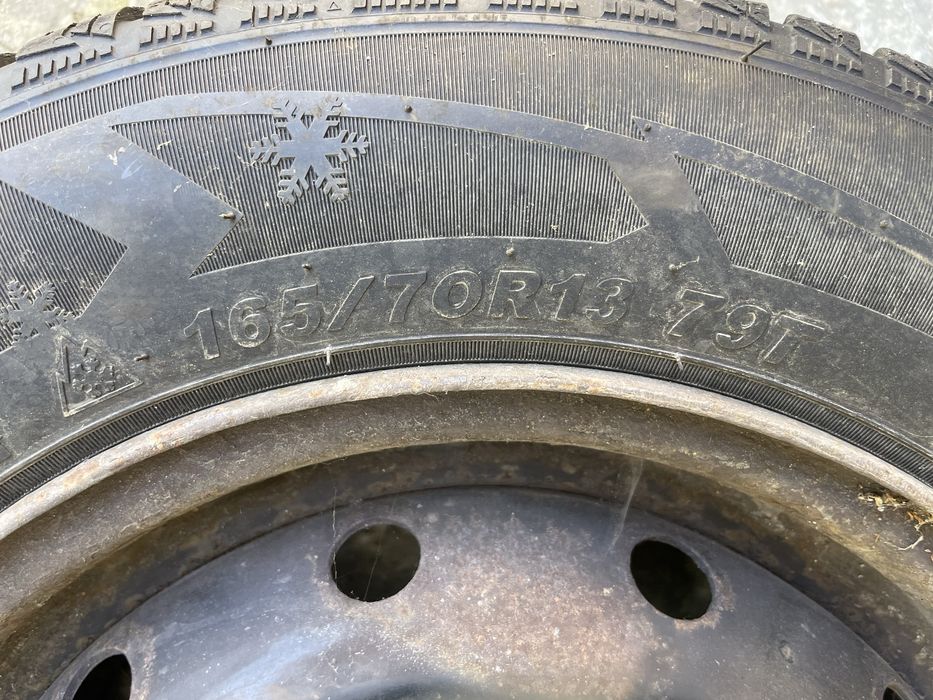 Джанти с зимни гуми SAILUN 165/70/R13 за пежо 206