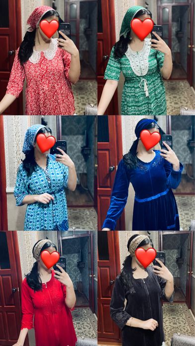 Халаттар орамалдарымен 2к үкісімен орамалдар 500