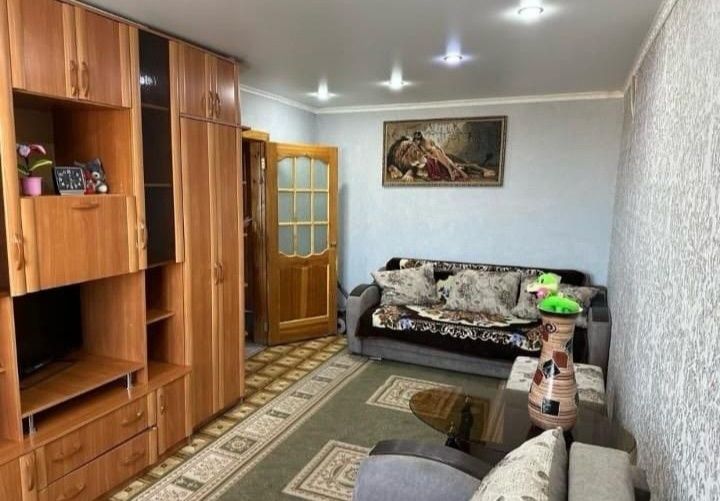 1  ком кв.,19 мкр, баня Арыстан, все есть. 120+