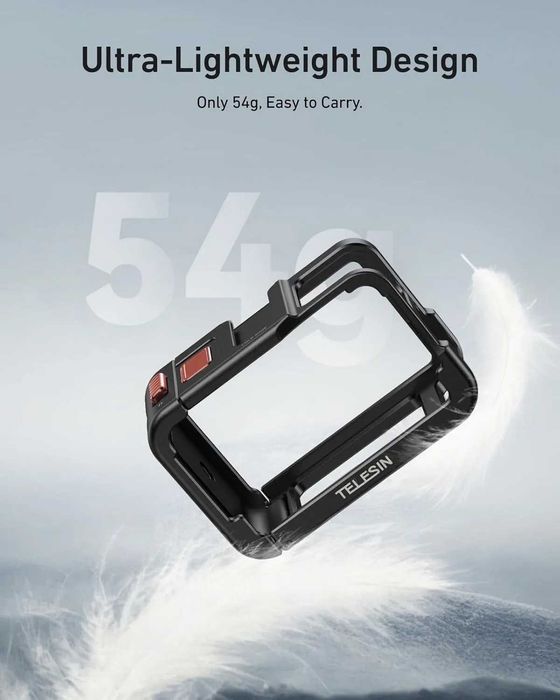 Cadru metalic frame protectie camere actiune DJI Osmo Action 3 4 5 Pro