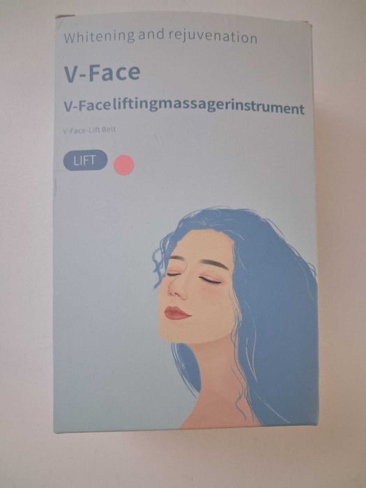 Aparat Lifting Facial 5 in 1, EMS, Masaj Vibratii, Incalzire, V-Face, Anti-Imbatranire, Reducere Barbie Dubla.