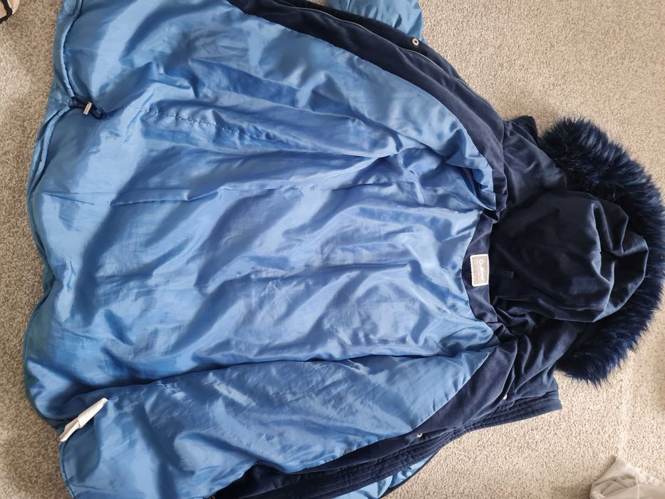 Пуховик детский на девочку 8-11 лет