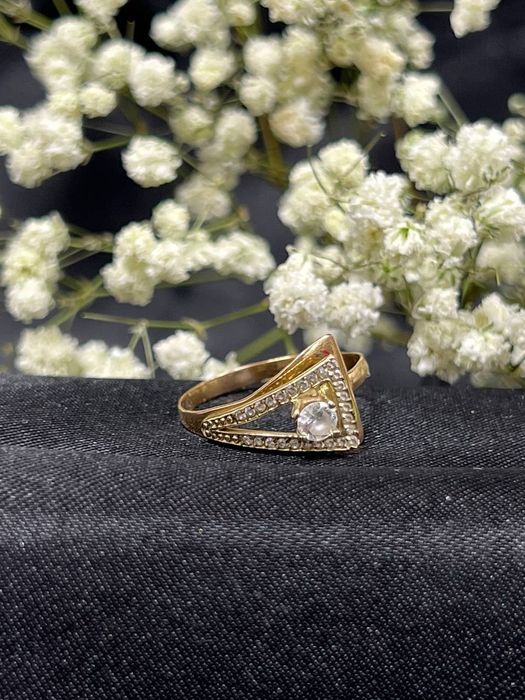 Кольцо золотое ЖанТаС ломбард Астана