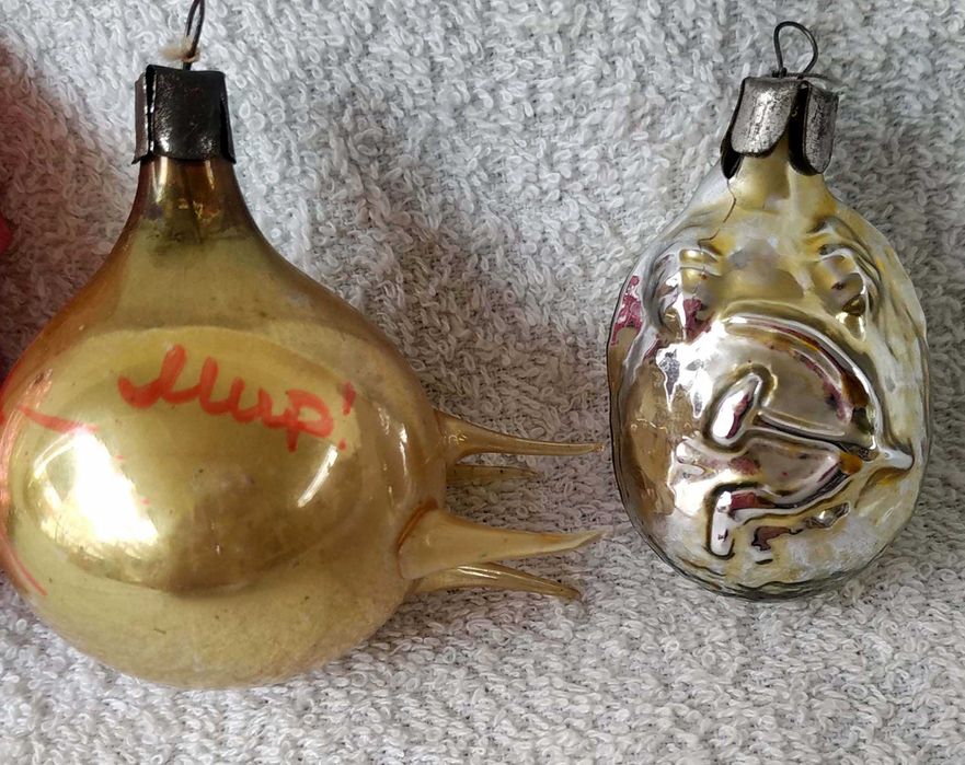 Ёлочные игрушки новогодние. Советские. Стеклянные. Есть редкие!