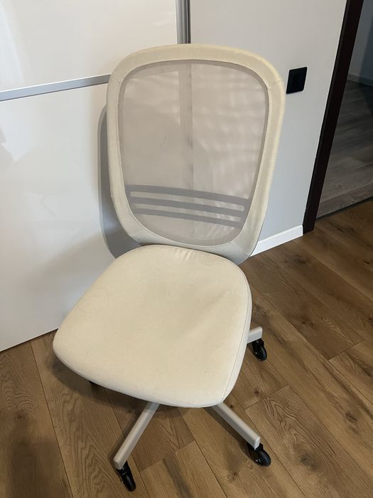 Scaun rotativ Ikea alb