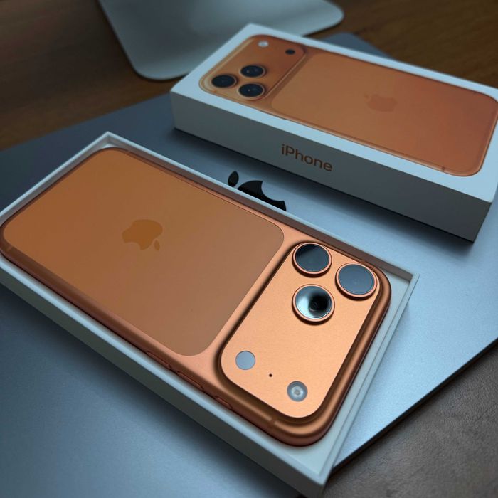 (GARANTIE EMAG 2ANI) iPhone 17 Pro Max | NOU | Cosmic Orange 5G