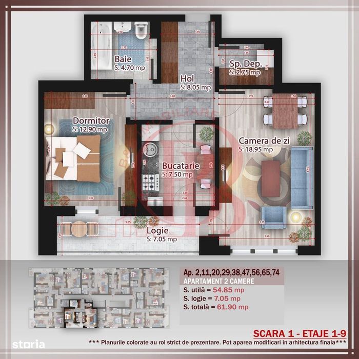 2 camere cu spatiu de depozitare Titan Pallady Metrou Nicolae Teclu