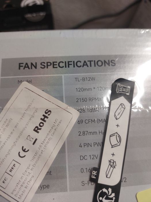 Cooler procesor lichid nou sigilat Thermalright Frozen Edge 240 alb.