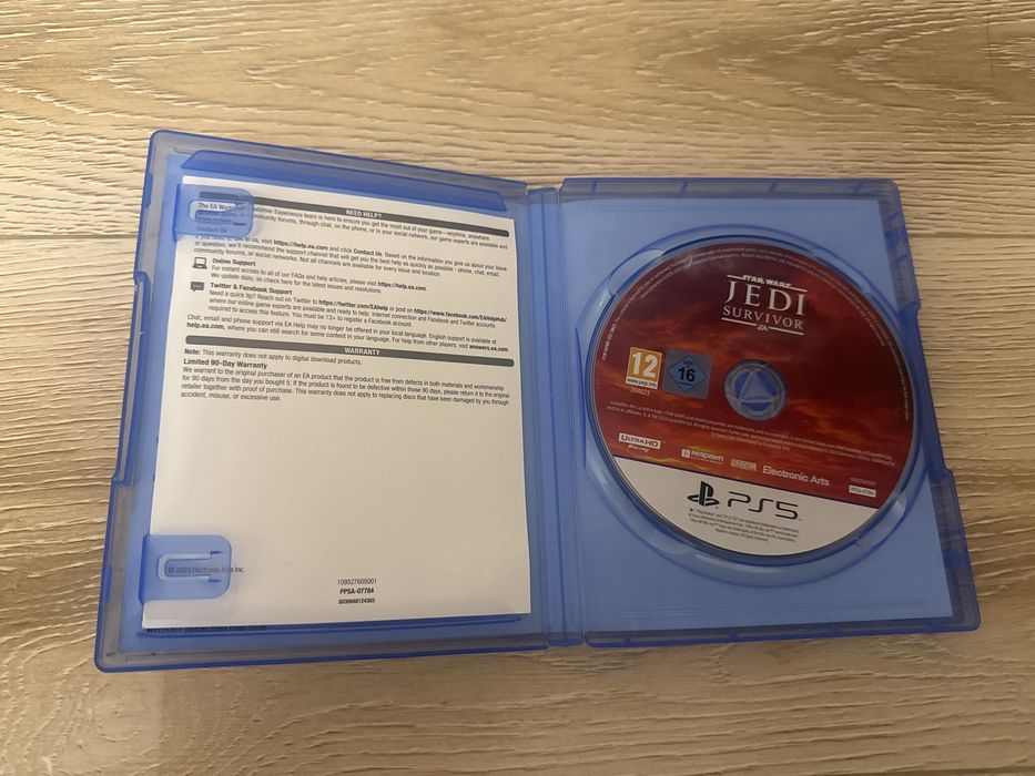 Jedi survivor Star Wars диск PS 5