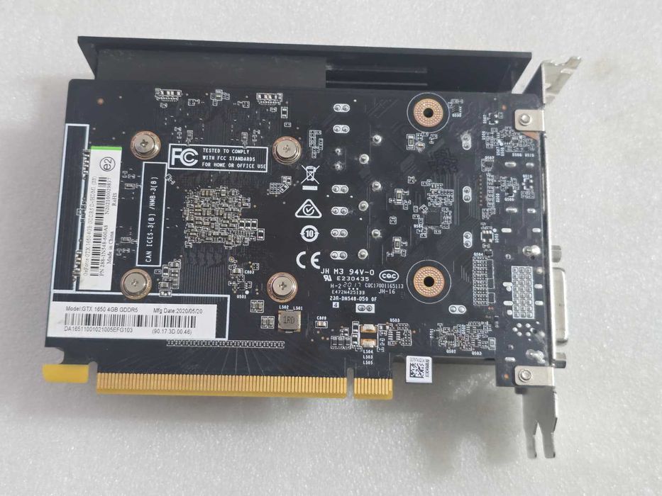 Placa Video Nvidia GeForce GTX 1650 4GB GDDR5 128-bit Single Fan