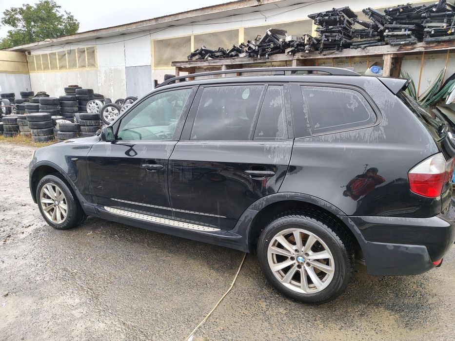 Piese ușa neagra aripa cutie viteze haion planetare injectoare turbina cardan fata jug fata spate răcitor ecu  grup compresor ecu abs egr BMW X3 2006