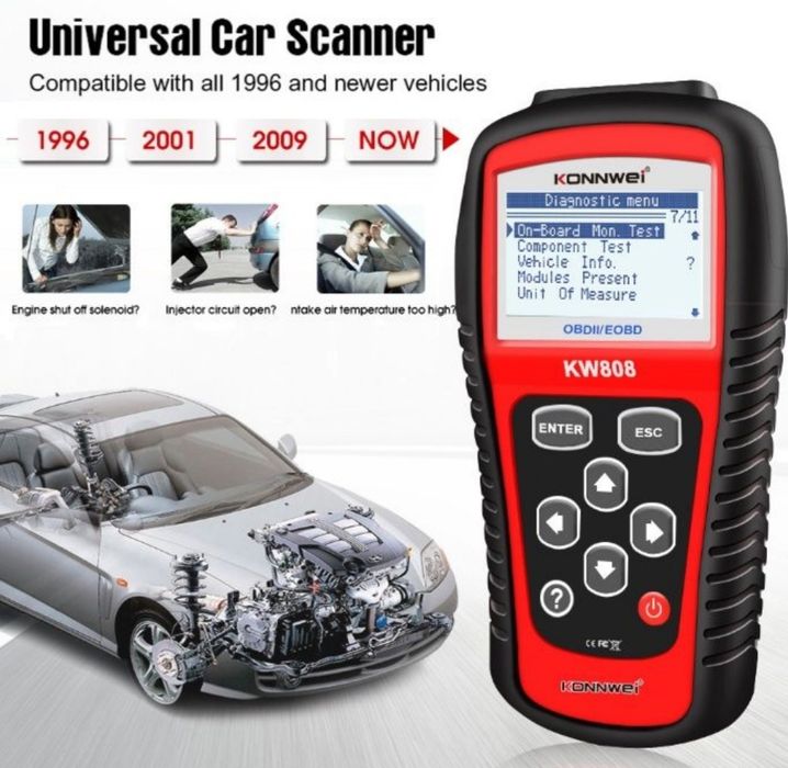 Aparat de diagnoza Tester auto profesional KONNWEI KW808