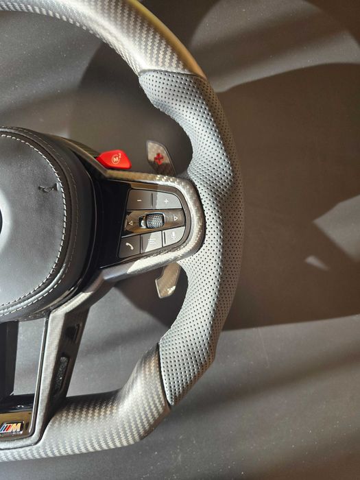 Volan complet BMW seria G din carbon mat