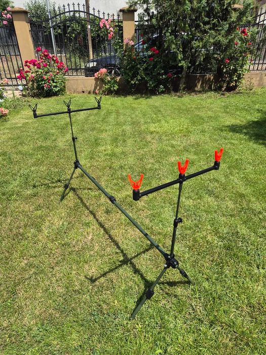 Rod Pod Wind Blade 3 Posturi Crap / Feeder - Stare Impecabilă